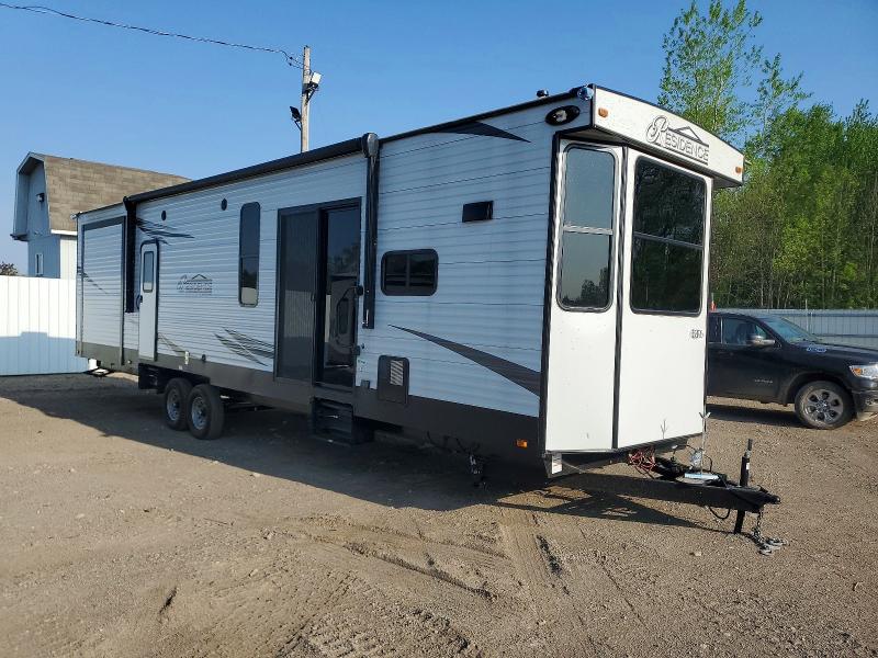 2021 Keystone Residence VIN 4YDT40F20MW160440 COPART salvage auction — BURN, MI - CERTIFICATE OF TITLE, sold $275 on 2026-07-08 (photo 1)