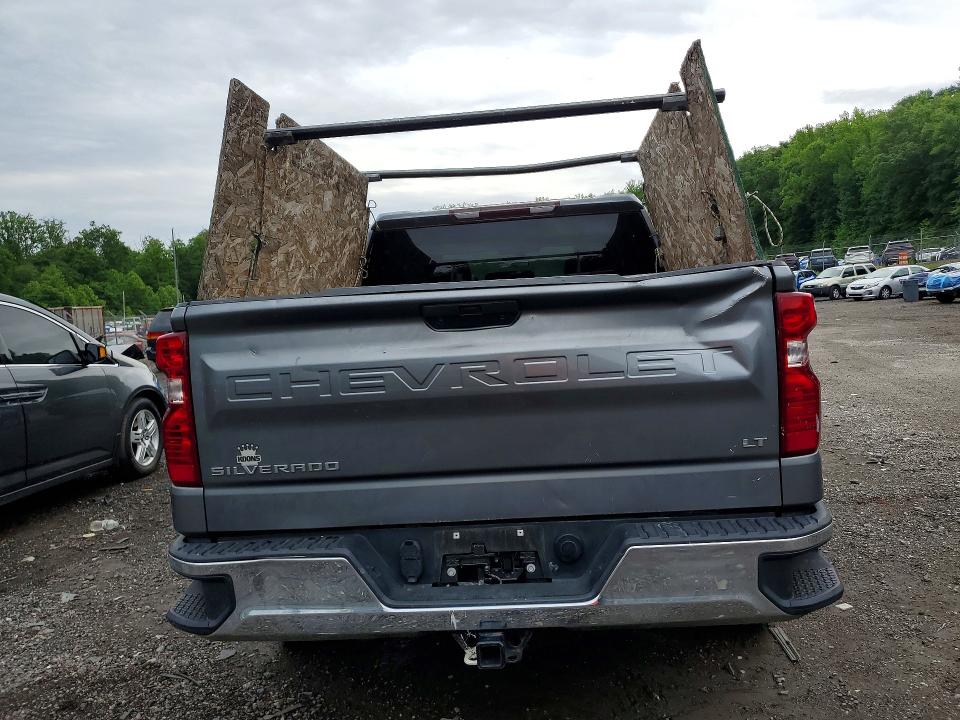 2021 Chevrolet Silverado 1500 VIN 1GCPYJEK4MZ337005 COPART salvage auction — FRONT END, Va - Certificate Of Title, sold $9,700 on 2026-07-02 (photo 6)