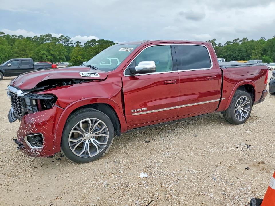 2025 Ram VIN 1C6SRFKP3SN717260 COPART salvage auction — FRONT END, Tx - Certificate Of Title, sold $23,700 on 2026-07-21 (photo 1)
