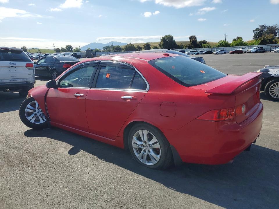 2005 Acura Tsx VIN JH4CL96885C000550 COPART salvage auction — FRONT END, Ca - Non-Repairable Vehicle Cert, sold $200 on 2026-07-08 (photo 2)