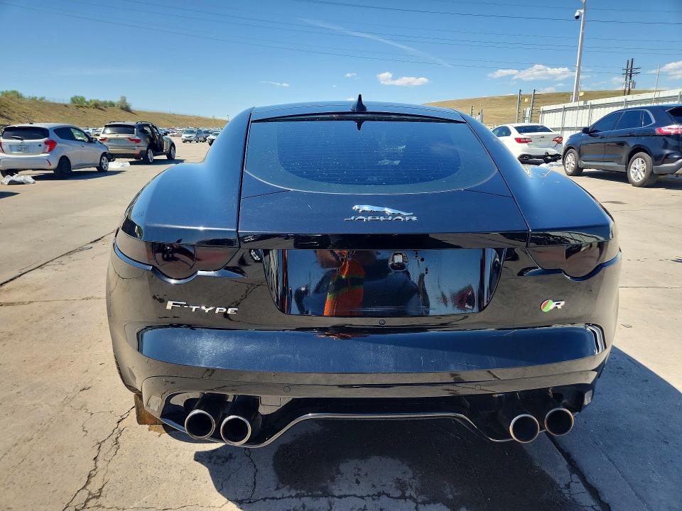 2020 Jaguar F-type VIN SAJD51EE3LCK67487 COPART salvage auction — FRONT END, Co - Public - Salvage Title, sold $15,500 on 2026-08-17 (photo 6)