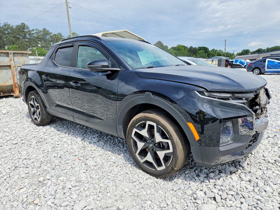2022 Hyundai Santa cruz VIN 5NTJEDAF9NH000414 COPART salvage auction — FRONT END, Ga - Cert Of Title-Salvage, sold $6,100 on 2026-07-09 (photo 4)