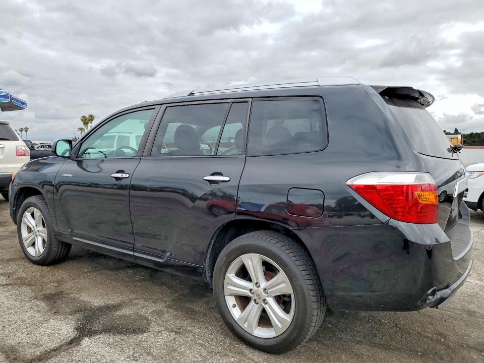 2010 Toyota Highlander VIN 5TDDK3EH2AS013293 COPART salvage auction — SIDE, CA - SALVAGE CERTIFICATE, sold $3,950 on 2026-07-14 (photo 2)