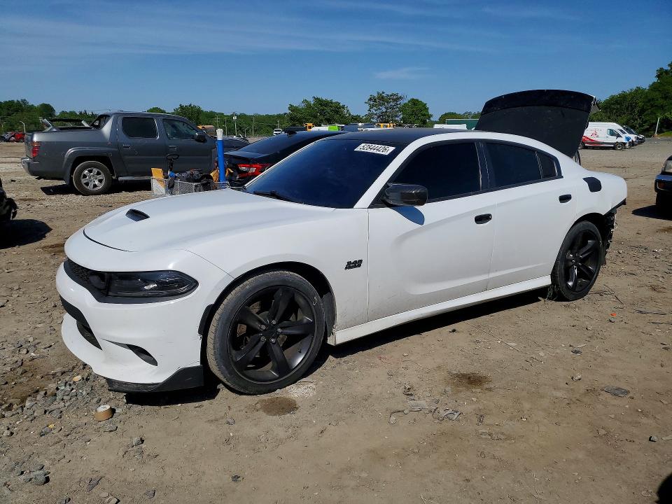 2021 Dodge Charger VIN 2C3CDXCT8MH517911 COPART salvage auction — REAR END, Md - Cert Of Salvage > 75% Damage, sold $8,300 on 2026-07-30 (photo 1)