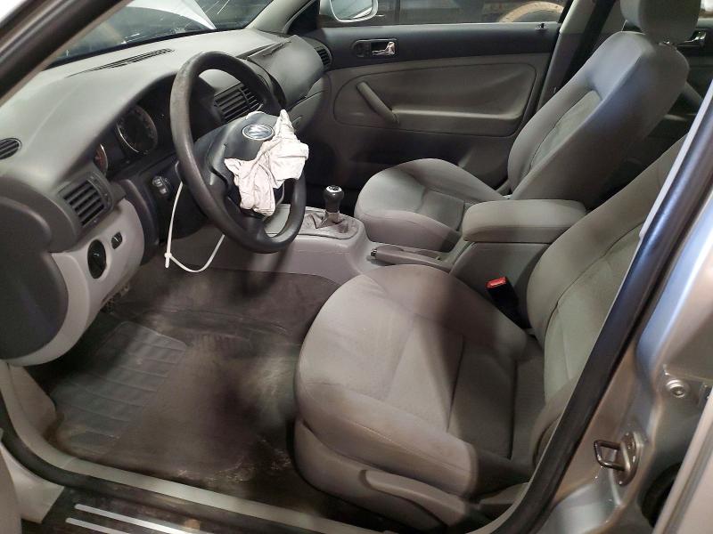 2004 Volkswagen Passat VIN WVWVD63B44E296238 COPART salvage auction — FRONT END, Mi - Certificate Of Title, sold $425 on 2026-07-10 (photo 7)