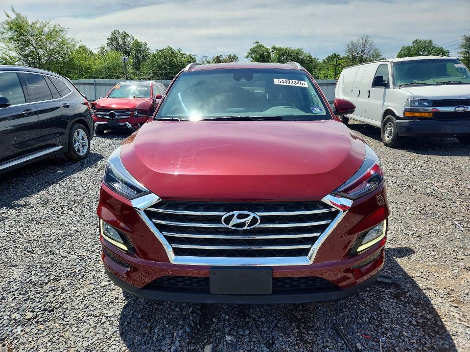 2019 Hyundai Tucson VIN KM8J3CAL1KU978309 COPART salvage auction — REAR END, Nj - Cert Of Title-Salvage, sold $4,850 on 2026-07-07 (photo 5)