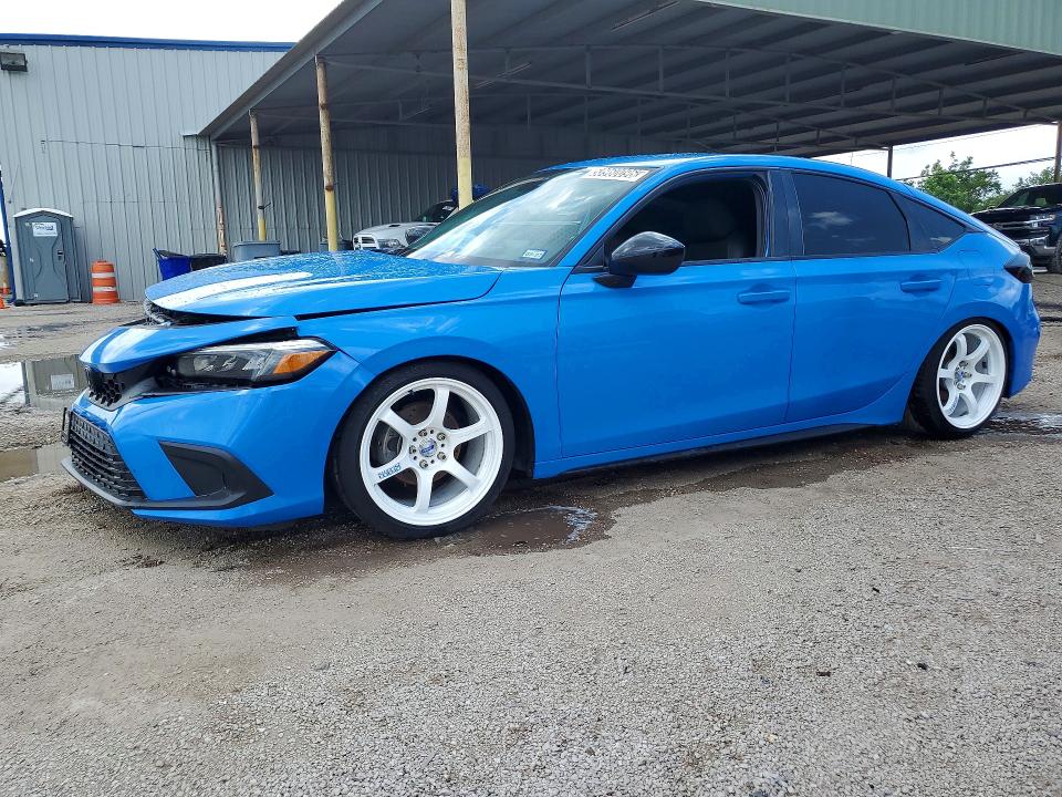 2022 Honda Civic VIN 19XFL2H85NE010013 COPART salvage auction — FRONT END, TX - CERTIFICATE OF TITLE, sold $3,150 on 2026-07-09 (photo 1)
