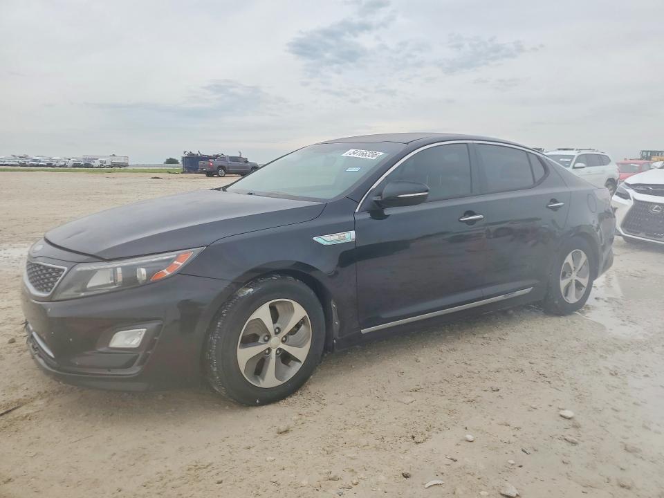 2014 Kia Optima VIN KNAGM4ADXE5071998 COPART salvage auction — FRONT END, Tx - Certificate Of Title, sold $550 on 2026-07-04 (photo 1)