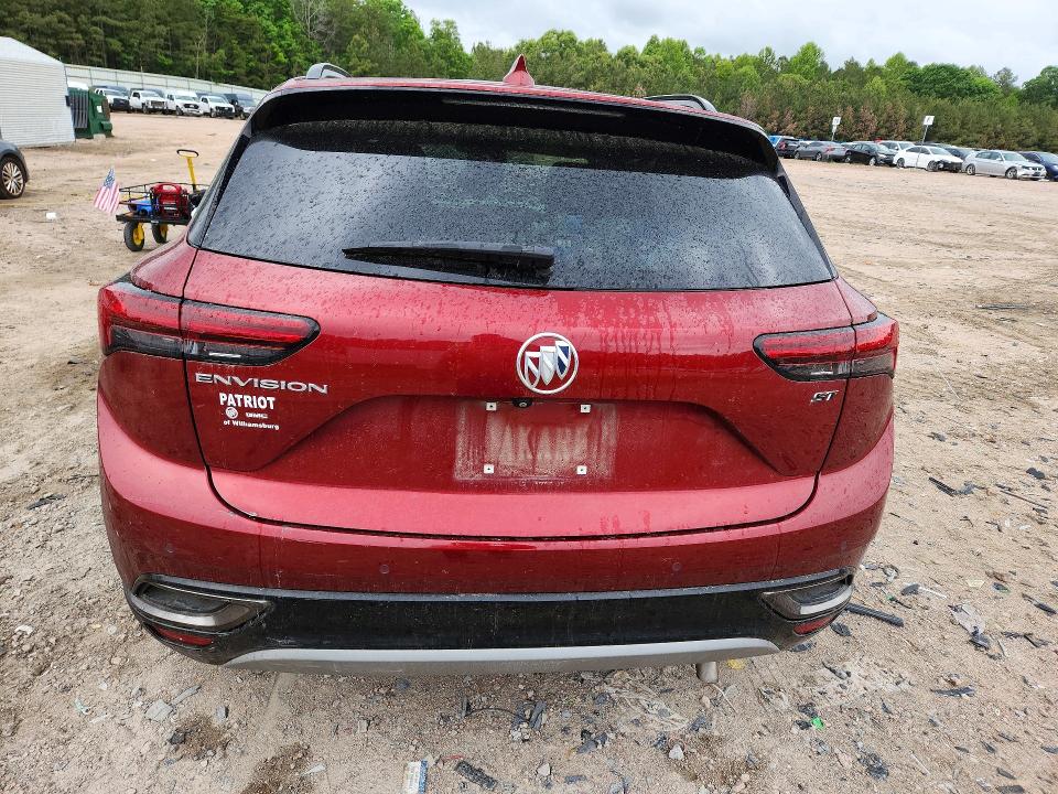 2022 Buick Envision VIN LRBFZNR41ND160843 COPART salvage auction — FRONT END, Va - Cert Of Title - Salvage, sold $1,200 on 2026-07-27 (photo 6)