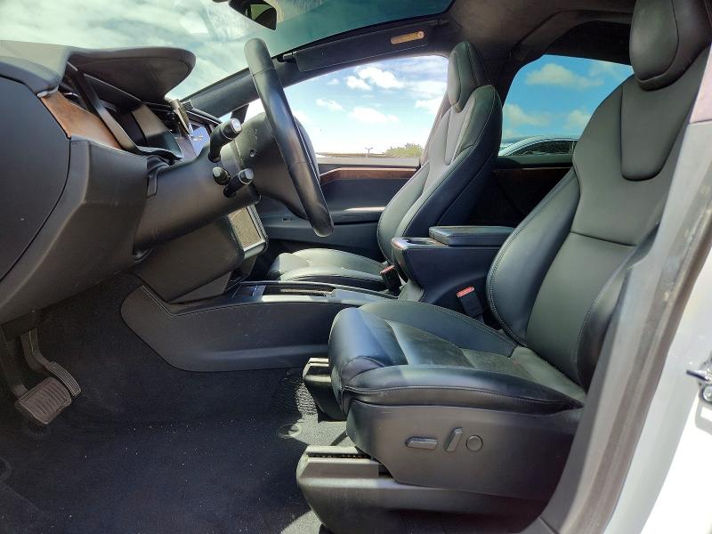 2020 Tesla Model x VIN 5YJXCAE20LF238426 COPART salvage auction — REAR END, Ca - Salvage Certificate, sold $350 on 2026-07-21 (photo 7)