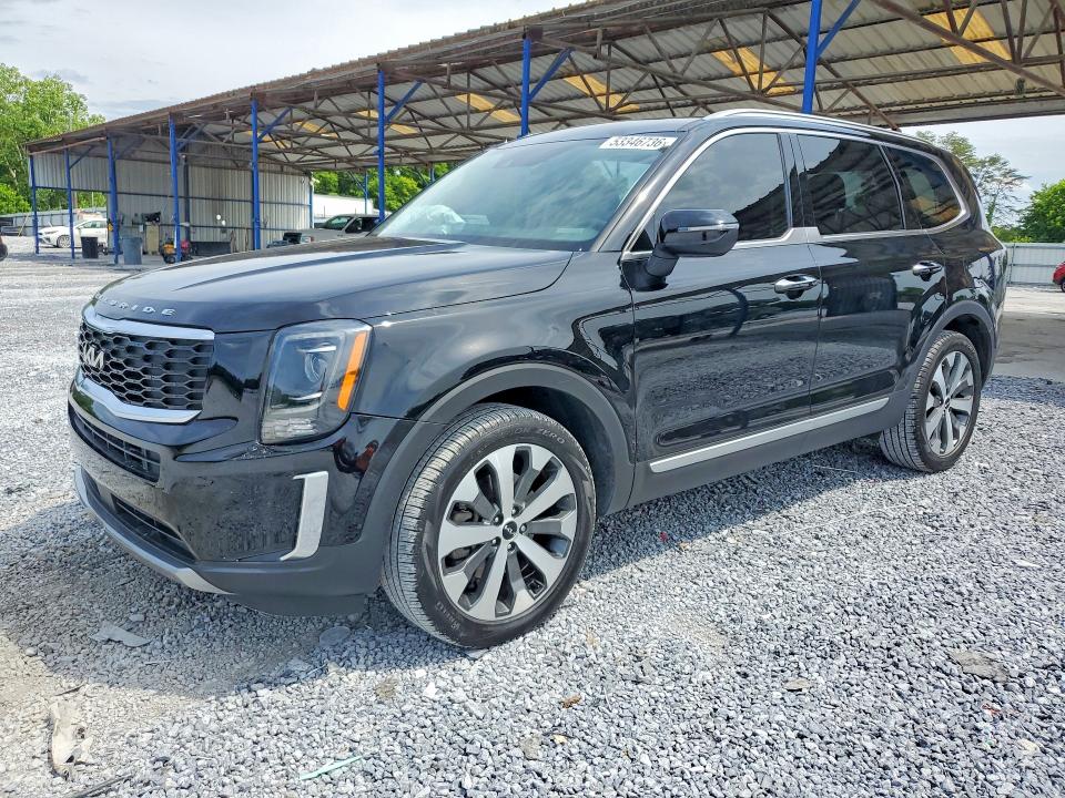 2022 Kia Telluride VIN 5XYP64HC1NG239481 COPART salvage auction — FRONT END, Ga - Cert Of Title-Salvage, sold $7,700 on 2026-07-09 (photo 1)