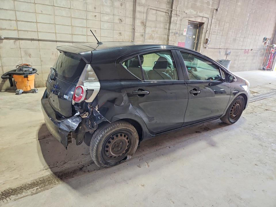 2013 Toyota Prius VIN JTDKDTB36D1536988 COPART salvage auction — REAR END, MN - CERT OF TITLE-SALVAGE, sold $2,500 on 2026-07-07 (photo 3)