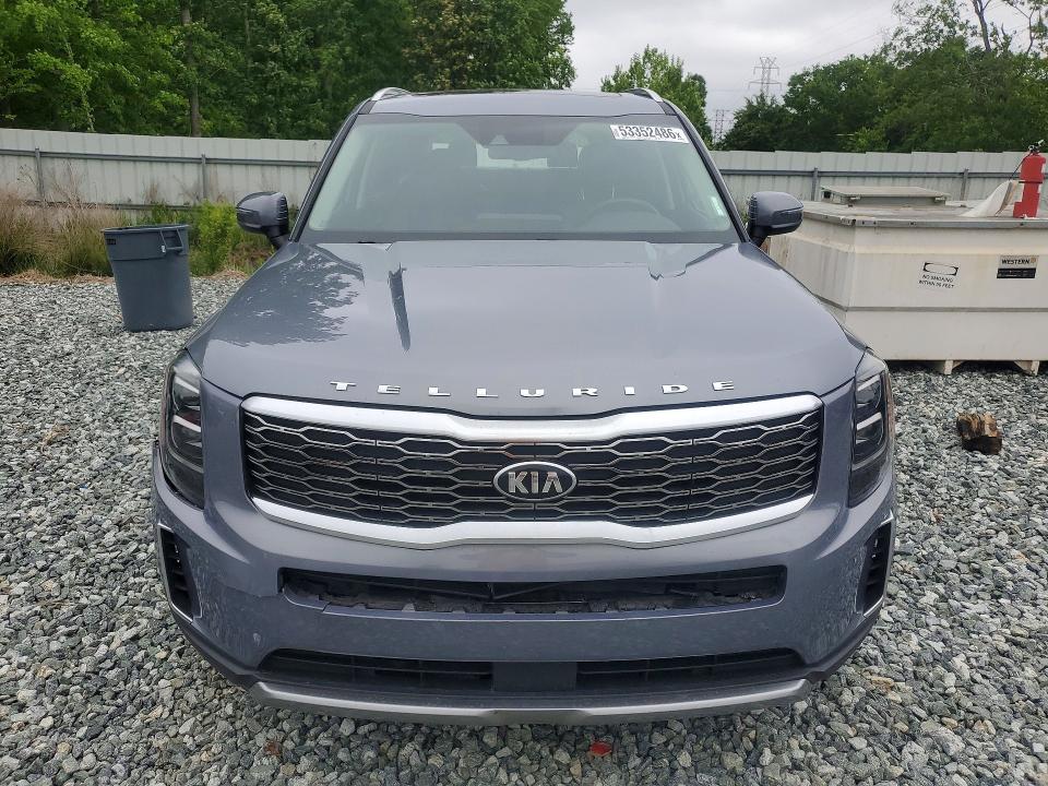 2021 Kia Telluride VIN 5XYP3DHC8MG105980 COPART salvage auction — REAR END, Nc - Salvage Certificate Of Title, sold $6,600 on 2026-07-29 (photo 5)