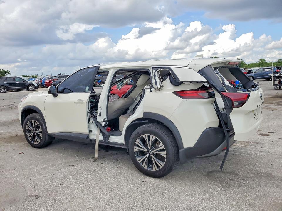 2021 Nissan Rogue VIN JN8AT3BA5MW011389 COPART salvage auction — ALL OVER, Fl - Certificate Of Destruction, sold $2,750 on 2026-07-02 (photo 2)