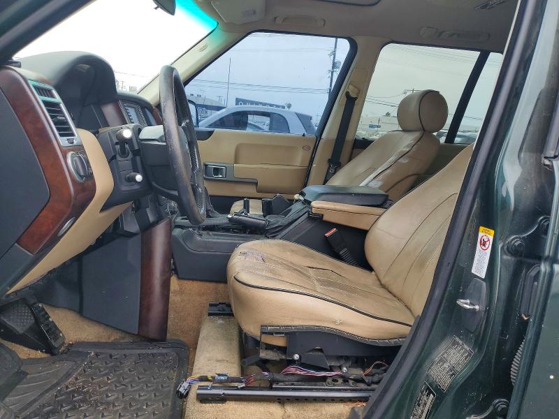 2003 Land rover RANGE ROVER VIN SALME11433A118075 COPART salvage auction — FRONT END, Ca - Salvage Acquisition Billofsale, sold $250 on 2026-07-27 (photo 7)