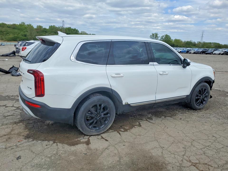 2020 Kia Telluride VIN 5XYP2DHC3LG015797 COPART salvage auction — FRONT END, Il - Salvage Certificate, sold $3,300 on 2026-07-29 (photo 3)
