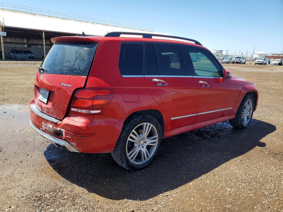 2014 Mercedes-benz Glk-class VIN WDCGG8JB4EG197658 COPART salvage auction — REAR END, AZ - CERTIFICATE OF TITLE, sold $1,950 on 2026-07-24 (photo 3)