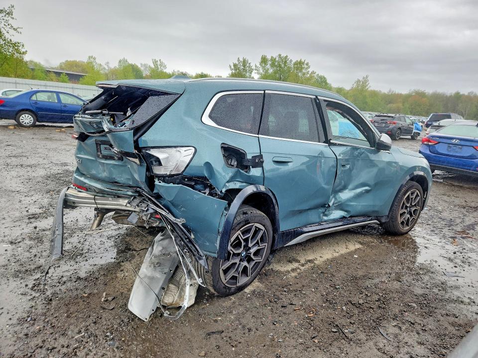2024 BMW X1 VIN WBX73EF09R5Y38413 COPART salvage auction — REAR END, Ma - Cert Of Title-Salvage, sold $9,200 on 2026-07-08 (photo 3)