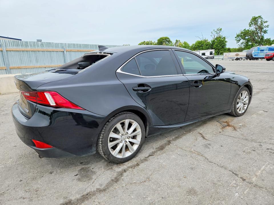 2014 Lexus Is VIN JTHBF1D25E5019726 COPART salvage auction — HAIL, Mo - Salvage Certificate Of Title, sold $100 on 2026-07-29 (photo 3)