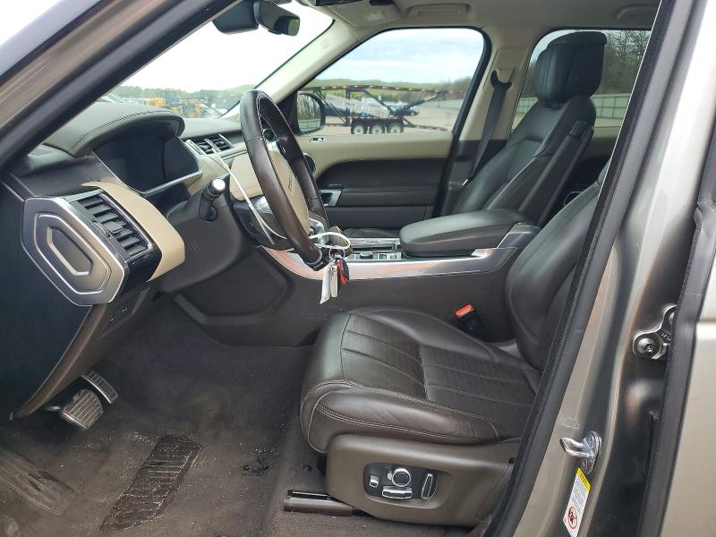 2018 Land rover Range rover sport VIN SALWV2SV7JA808639 COPART salvage auction — FRONT END, NY - MV-907A SALVAGE CERTIFICATE, sold $10,100 on 2026-07-16 (photo 7)