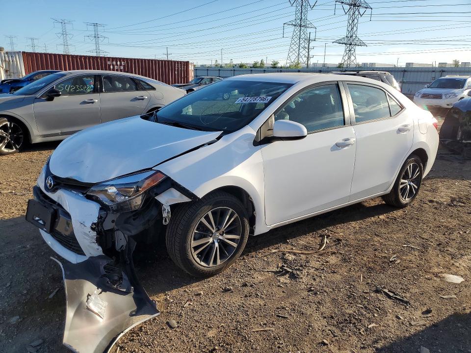 2016 Toyota VIN 5YFBURHEXGP565454 COPART salvage auction — FRONT END, Il - Salvage Certificate, sold $3,450 on 2026-07-07 (photo 1)