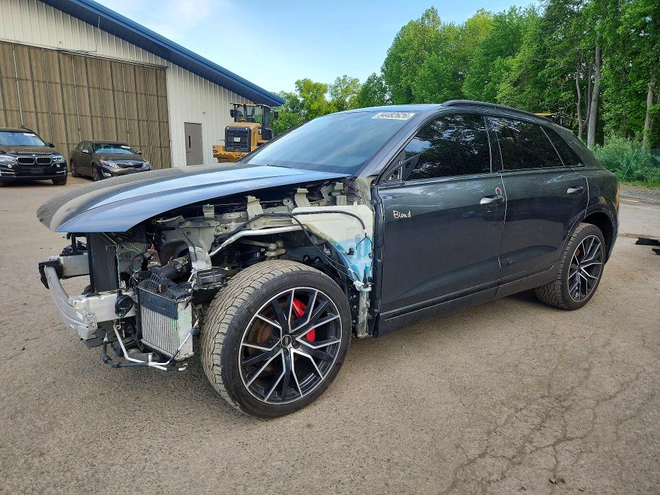 2021 Audi Q8 VIN WA1EVAF11MD013961 COPART salvage auction — FRONT END, Ma - Cert Of Title-Salvage, sold $16,900 on 2026-07-09 (photo 1)