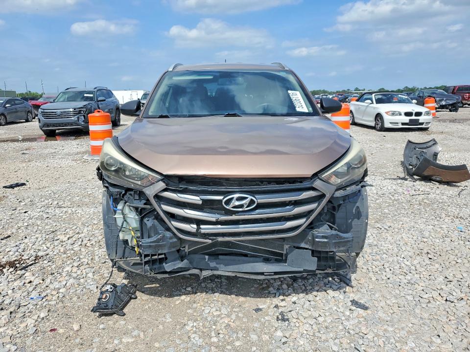 2016 Hyundai VIN KM8J33A47GU180509 COPART salvage auction — FRONT END, Tx - Salvage Vehicle Title, sold $2,200 on 2026-07-13 (photo 5)