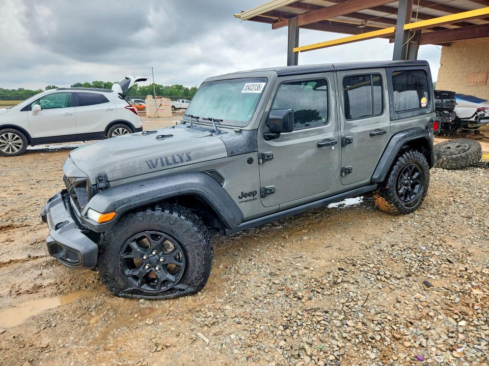 2020 Jeep VIN 1C4HJXDN5LW329437 COPART salvage auction — FRONT END, Al - Cert Of Title-Salvage Title, sold $6,200 on 2026-08-01 (photo 1)