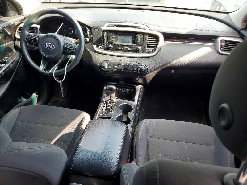2018 Kia Sorento VIN 5XYPG4A39JG397763 COPART salvage auction — Burn Engine, FL - CERT OF TITLE SLVG REBUILDABLE, sold $975 on 2026-07-10 (photo 8)