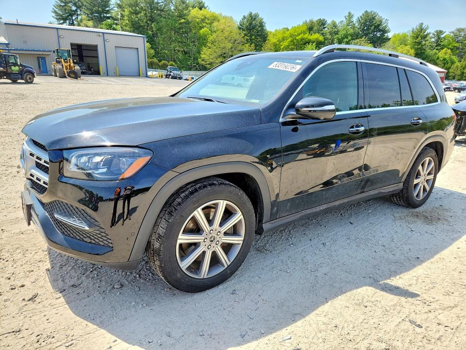 2022 Mercedes-benz Gls-klasse VIN 4JGFF5KE7NA585669 COPART salvage auction — REAR END, MA - CERT OF TITLE-SALVAGE, sold $27,750 on 2026-07-23 (photo 1)