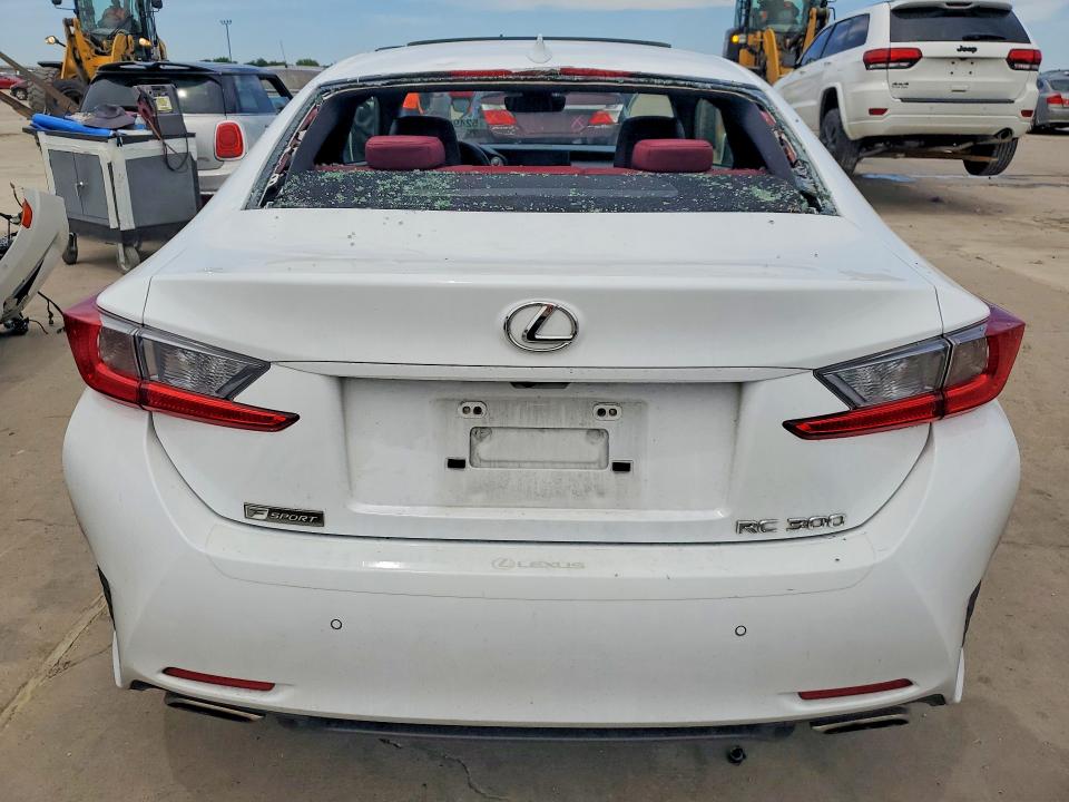 2018 Lexus VIN JTHHA5BC8J5008466 COPART salvage auction — HAIL, Tx - Certificate Of Title, sold $12,300 on 2026-07-13 (photo 6)
