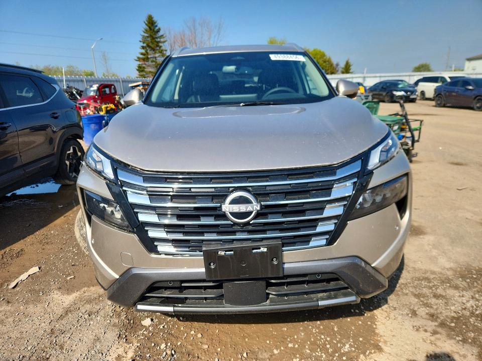 2025 Nissan Rogue VIN JN8BT3CB1SW430624 COPART salvage auction — SIDE, On - Permit Salvage, sold $9,200 on 2026-07-09 (photo 5)