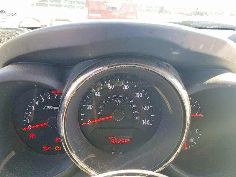 2010 Kia Soul VIN KNDJT2A23A7120536 COPART salvage auction — FRONT END, Mo - Salvage Certificate Of Title, sold $575 on 2026-07-06 (photo 9)