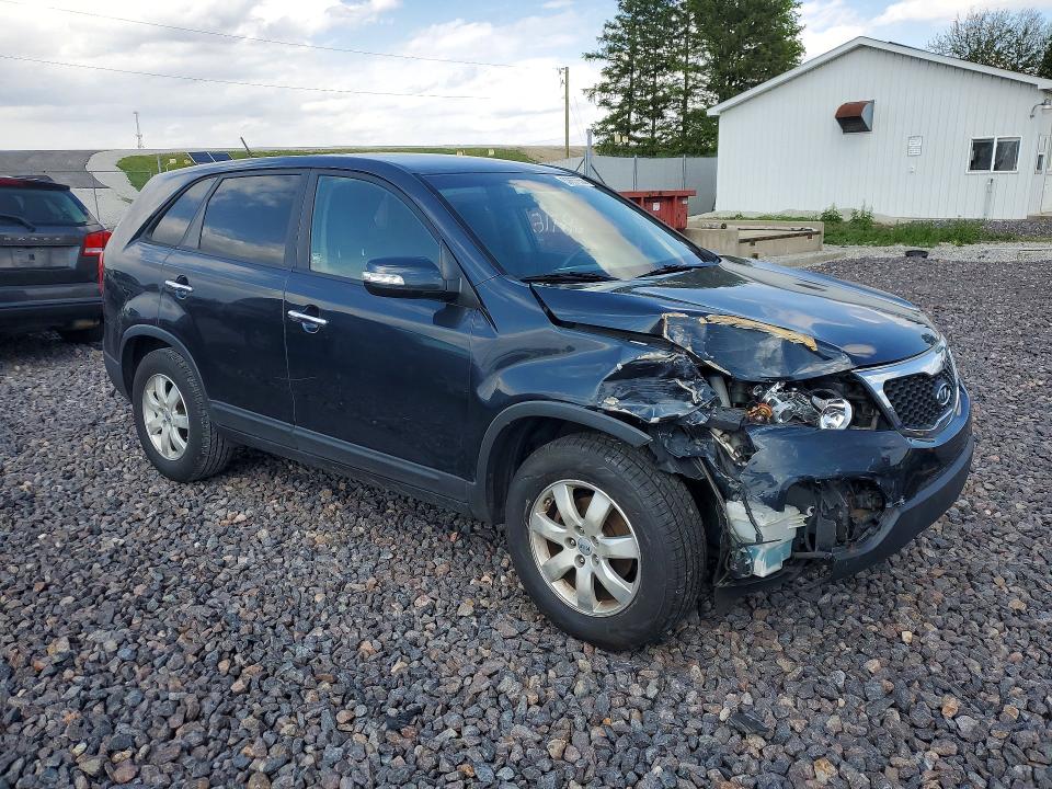 2012 Kia VIN 5XYKT4A19CG237115 COPART salvage auction — FRONT END, In - Certificate Of Title, sold $1,500 on 2026-07-07 (photo 4)