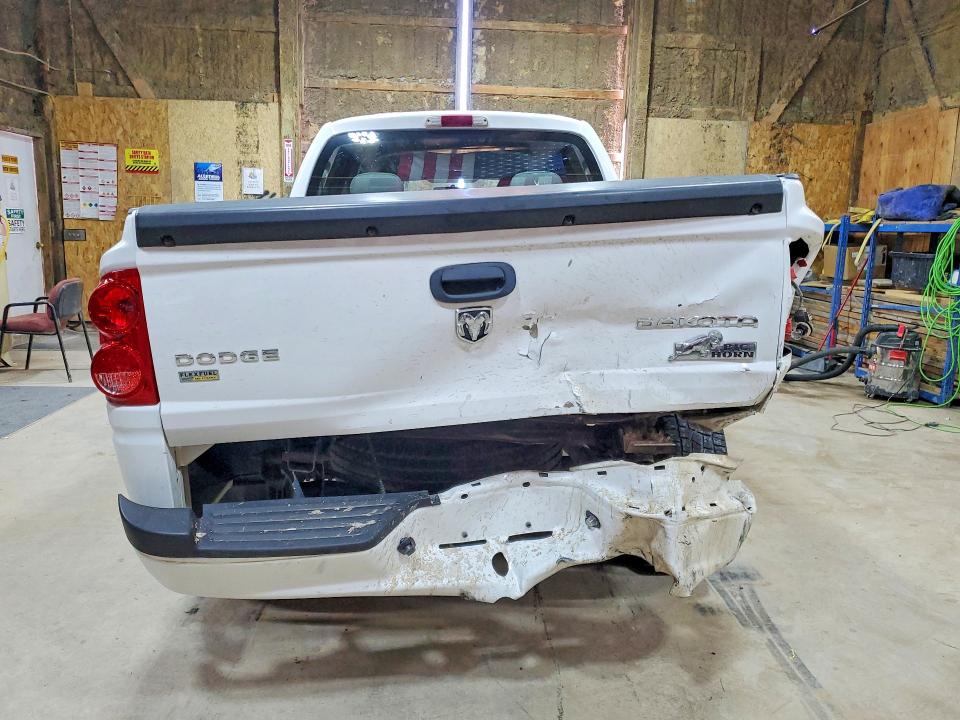 2011 Dodge Dakota VIN 1D7RW3GP7BS712951 COPART salvage auction — REAR END, Sd - Certificate Of Title, sold $400 on 2026-07-28 (photo 6)