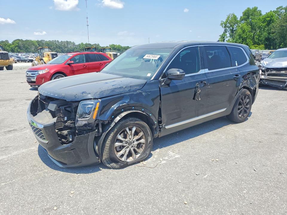 2020 Kia Telluride VIN 5XYP24HC8LG053655 COPART salvage auction — FRONT END, Nc - Salvage Certificate Of Title, sold $5,200 on 2026-07-16 (photo 1)