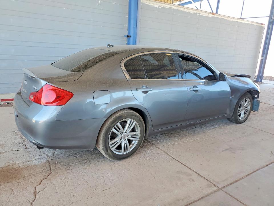 2015 Infiniti VIN JN1CV6AP8FM500246 COPART salvage auction — FRONT END, AZ - CERT OF TITLE - SALVAGE, sold $175 on 2026-07-21 (photo 3)