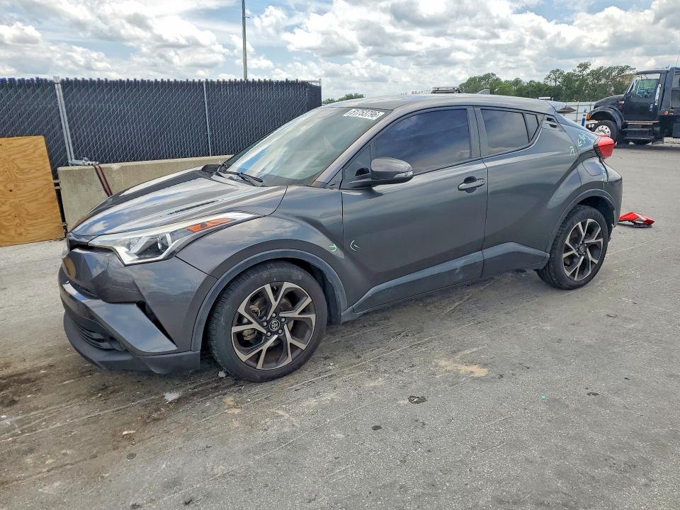 2018 Toyota C-hr VIN JTNKHMBX1J1000986 COPART salvage auction — REAR END, Fl - Cert Of Title Slvg Rebuildable, sold $15 on 2026-07-23 (photo 1)