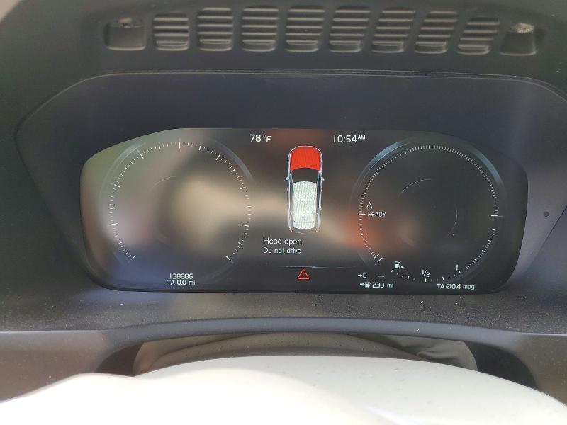 2016 Volvo Xc90 VIN YV4BC0PK4G1089869 COPART salvage auction — FRONT END, Va - Cert Of Title - Salvage, sold $3,850 on 2026-08-11 (photo 9)