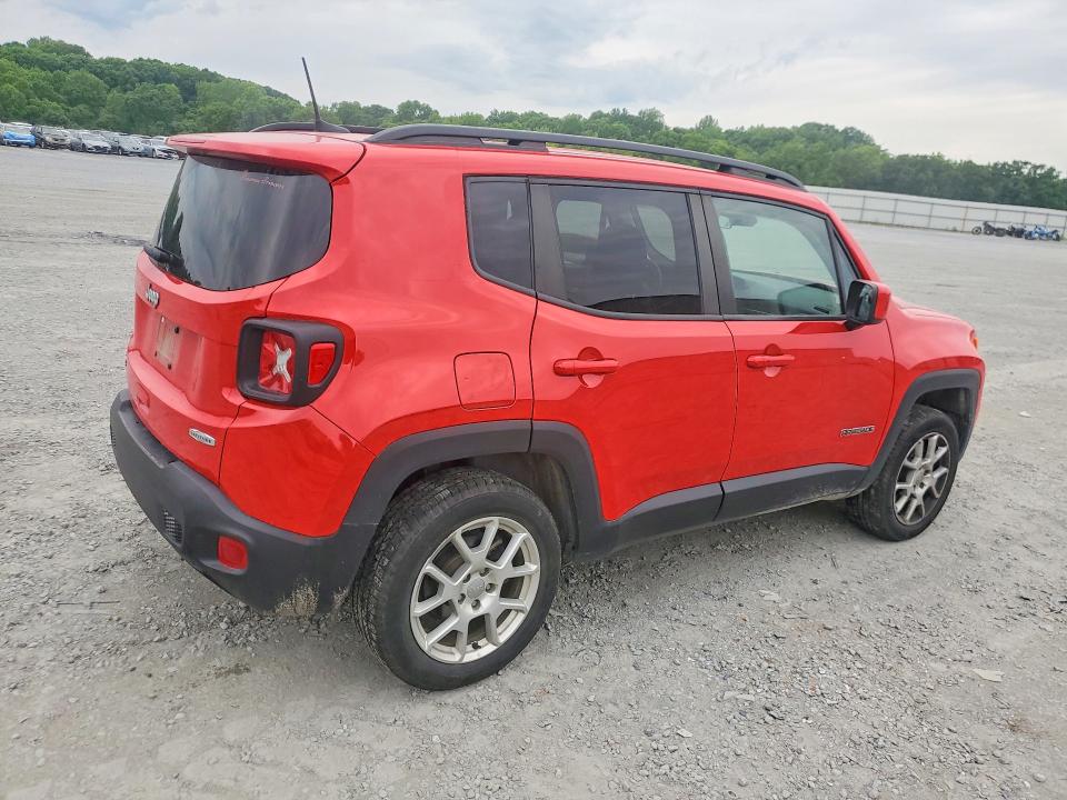2020 Jeep Renegade VIN ZACNJBBB1LPL18542 COPART salvage auction — FRONT END, Nc - Salvage Certificate Of Title, sold $2,850 on 2026-07-08 (photo 3)