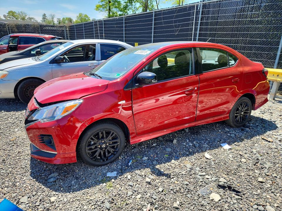 2024 Mitsubishi VIN ML32FUFJXRHF17423 COPART salvage auction — FRONT END, Md - Cert Of Salvage > 75% Damage, sold $2,550 on 2026-07-28 (photo 1)