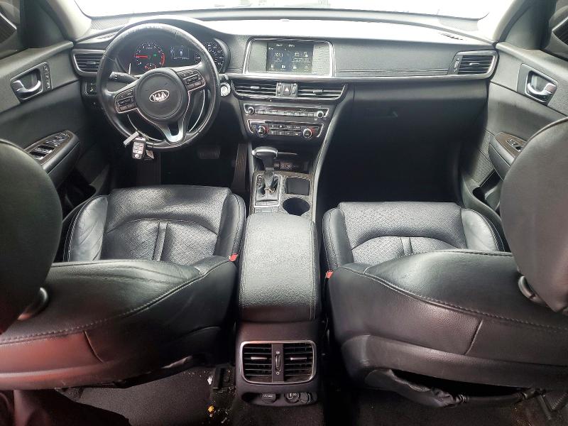 2018 Kia Optima VIN 5XXGU4L36JG180570 COPART salvage auction — FRONT END, Ca - Salvage Certificate, sold $2,400 on 2026-07-15 (photo 8)