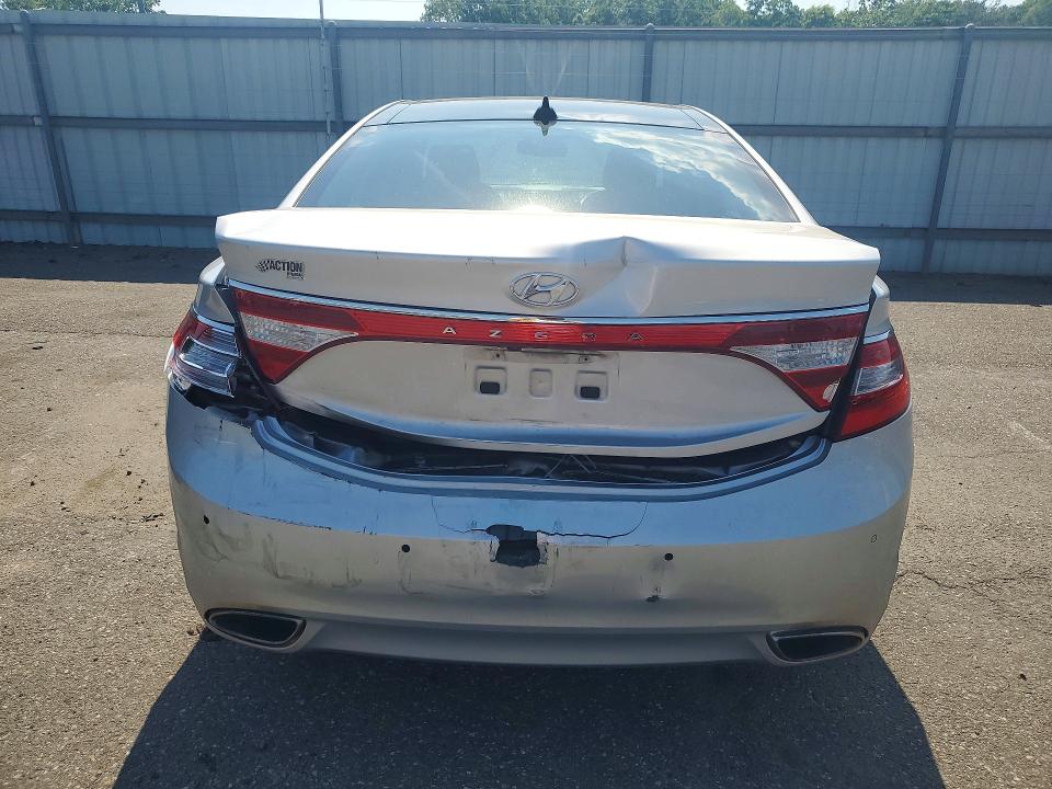 2012 Hyundai Azera VIN KMHFH4JGXCA193306 COPART salvage auction — REAR END, Nj - Cert Of Title-Salvage, sold $1,400 on 2026-07-14 (photo 6)
