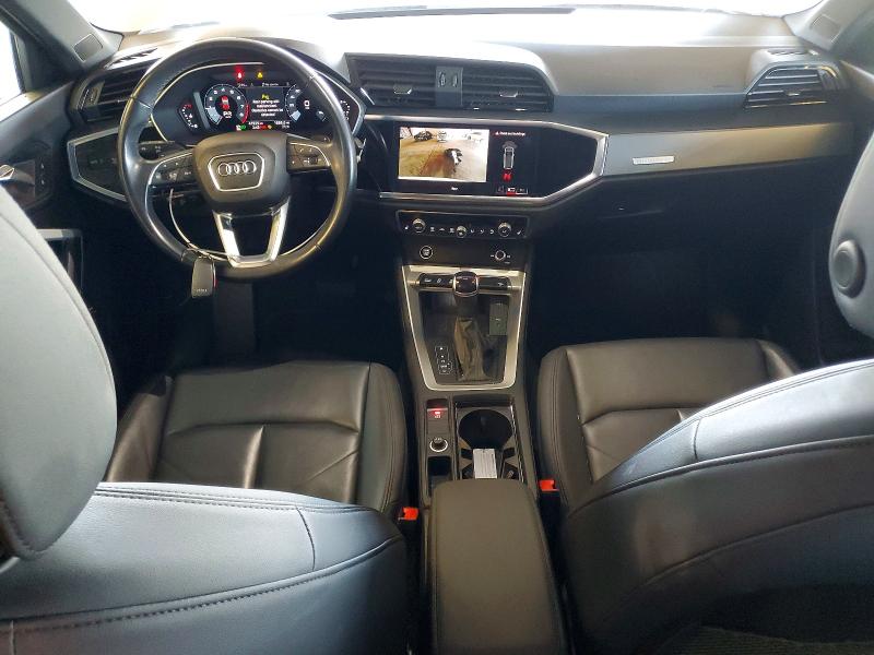 2024 Audi Q3 VIN WA1DECF34R1054232 COPART salvage auction — REAR END, Ca - Salvage Certificate, sold $7,800 on 2026-07-30 (photo 8)