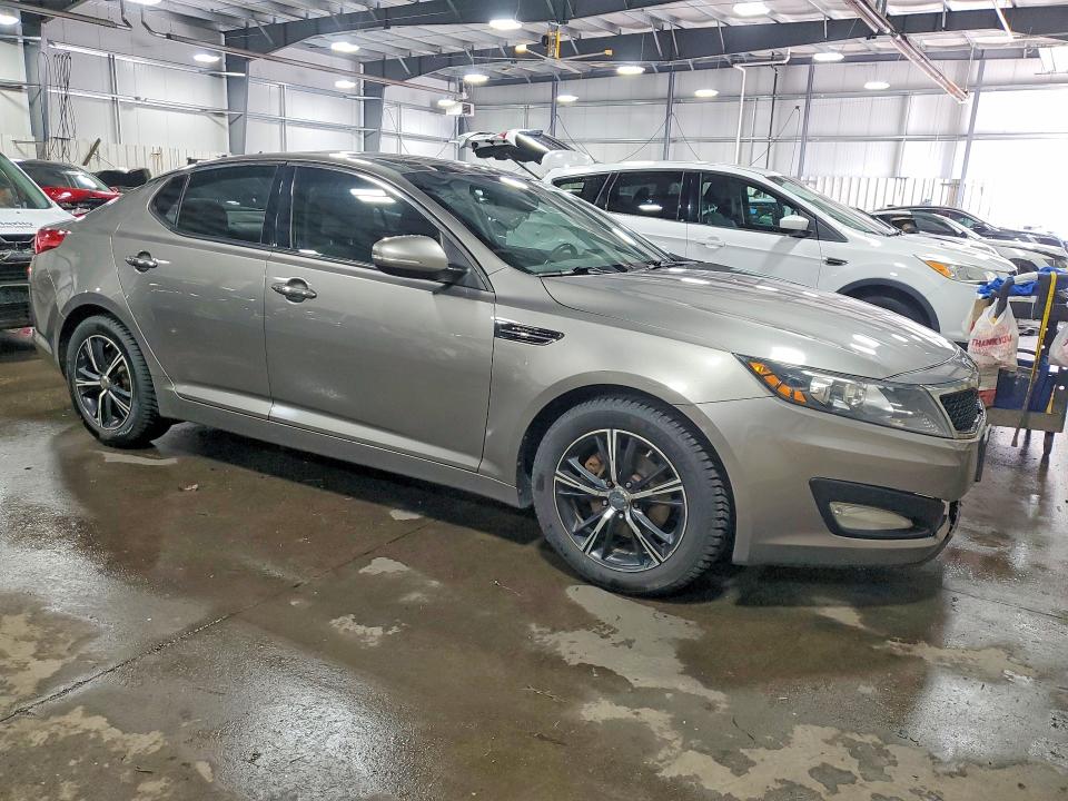 2013 Kia Optima VIN 5XXGN4A71DG248491 COPART salvage auction — FRONT END, Mn - Cert Of Title-Prior Salvage, sold $225 on 2026-07-28 (photo 4)