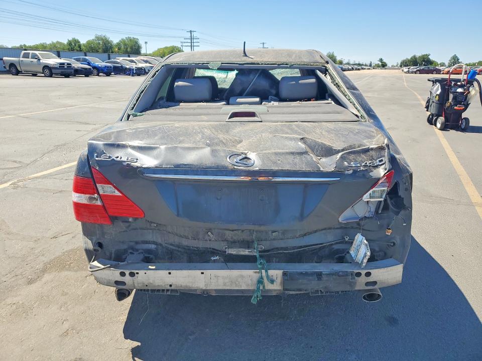 2006 Lexus Ls VIN JTHBN36F565034422 COPART salvage auction — ROLLOVER, ID - SALVAGE CERTIFICATE OF TITLE, sold $675 on 2026-07-30 (photo 6)