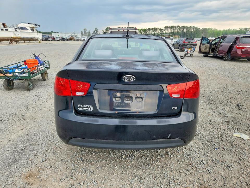 2010 Kia Forte VIN KNAFU4A29A5306797 COPART salvage auction — FRONT END, Nc - Salvage Certificate Of Title, sold $525 on 2026-07-13 (photo 6)