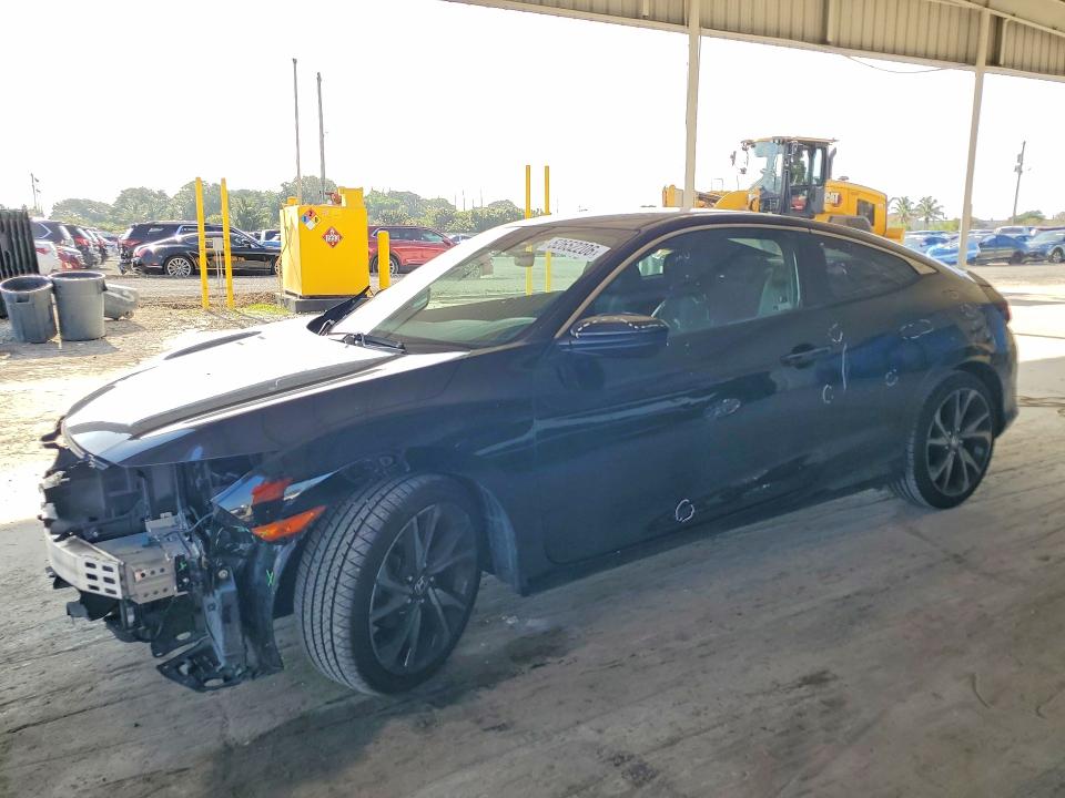 2020 Honda Civic VIN 2HGFC4B89LH304795 COPART salvage auction — FRONT END, Fl - Cert Of Title Slvg Rebuildable, sold $2,700 on 2026-07-27 (photo 1)