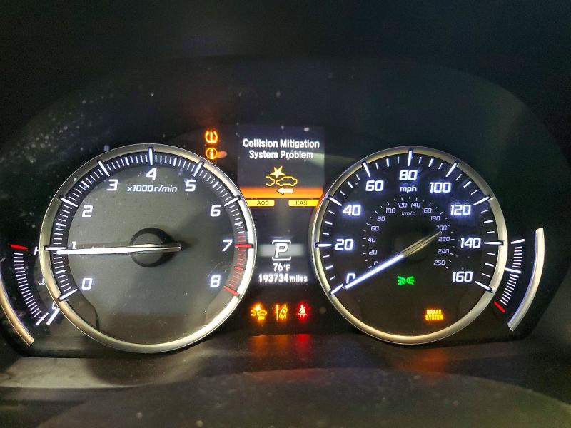 2018 Acura Mdx VIN 5J8YD4H57JL028832 COPART salvage auction — FRONT END, Mt - Certificate Of Title, sold $7,500 on 2026-07-27 (photo 9)