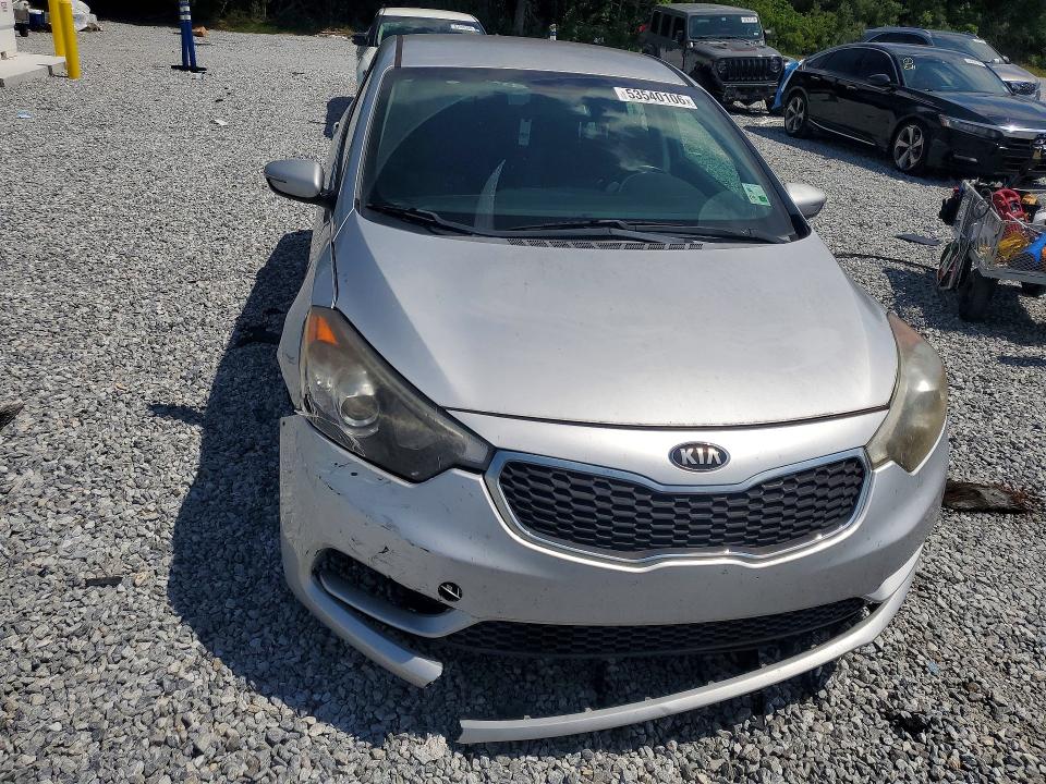 2016 Kia Forte VIN KNAFX4A84G5529513 COPART salvage auction — FRONT END, La - Cert Of Title-Salvage, sold $1,750 on 2026-07-06 (photo 5)